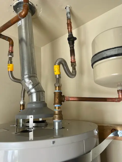 Water heater installation and plumbing repair in Prairie Grove