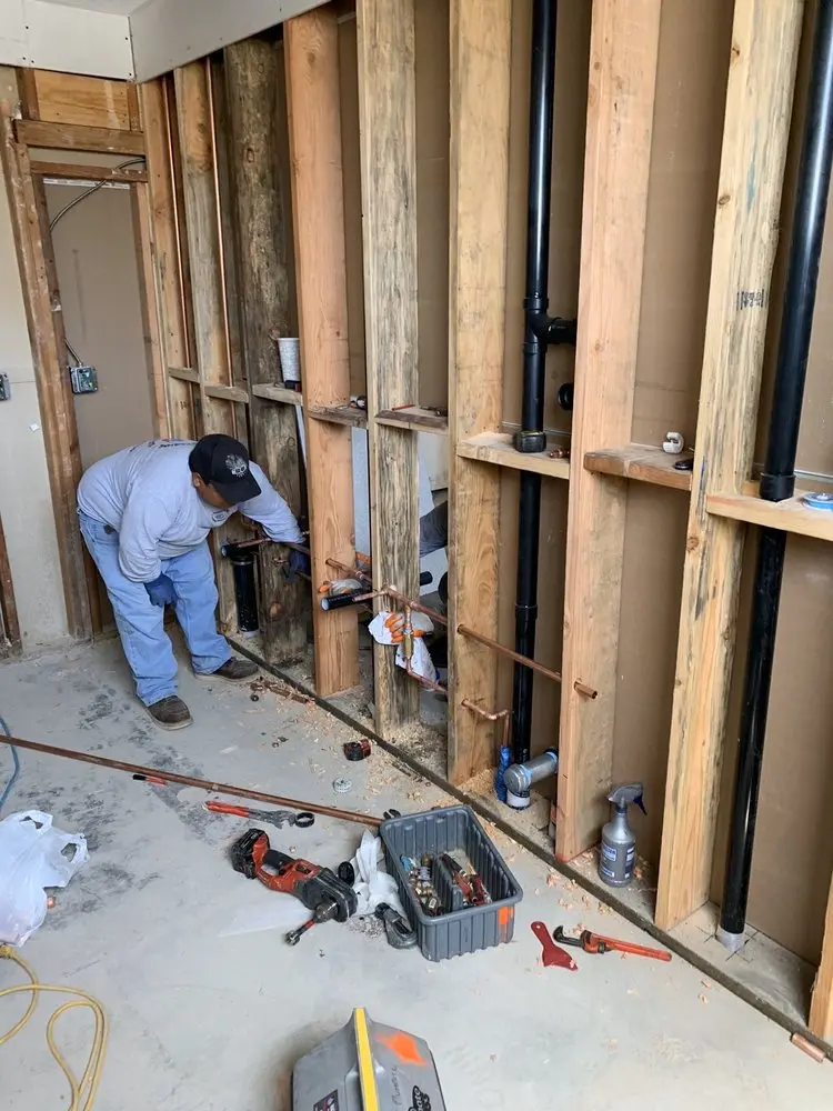 Commercial rough-in plumbing for Commercial Plumbing in Prairie Grove